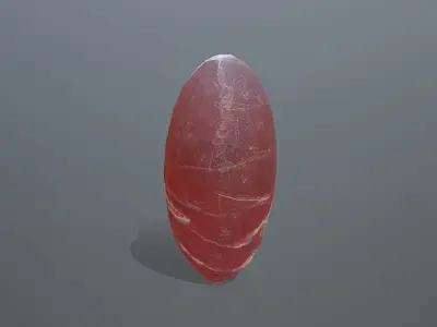 Broken Heart 10 Low-poly 3D model