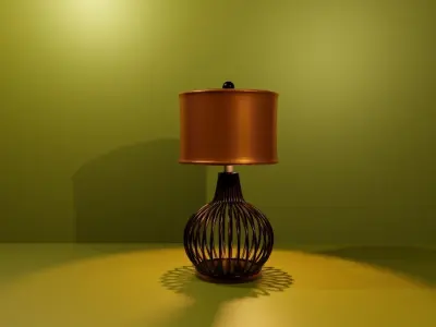 Architecture Lamp 3D model