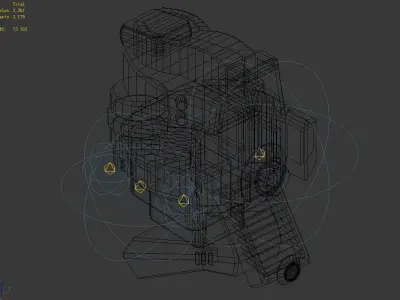 Spaceship - Port of Call - Object 01 3D model