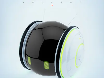 ROLL BOT v2 3D model