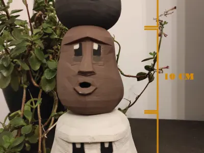 ROCKHEAD CANDLE HOLDERS 3D print model