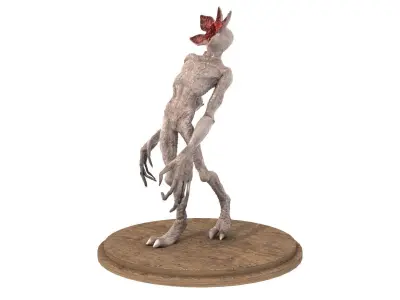 Stranger thing demogorgon 3d model rigged Low-poly 3D model