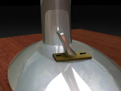 Table Reading Lamp 3D model