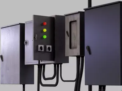 Electrical Box 3D model