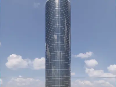 Parametric Building 1b1 3D model