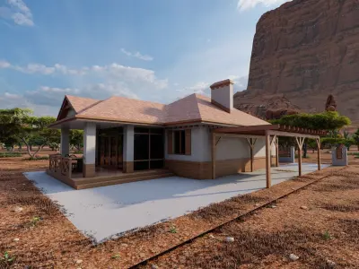 old house-Old Abandoned House 3D model