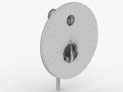 1658 - Water Tap Low-poly 3D model