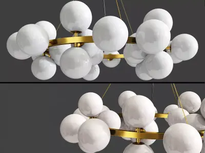 Pendant Lamp Dallas Chandelier 3D model