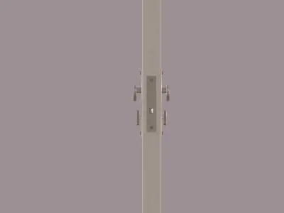 White Door 3D model order