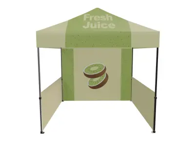 Pop-Up Canopy Event Tent 3D model