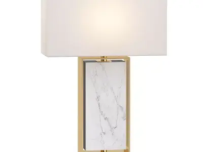 THAMES marble table lamp 3D model
