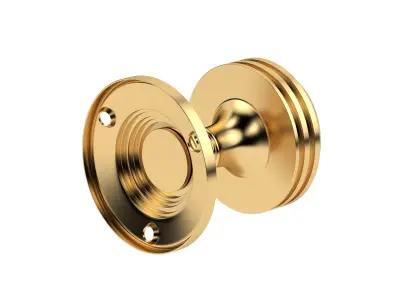 Ringed Mortice Door Knob  3D model