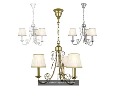 781 Modesto Lightstar Collection of Classical Lamps 3D Model Pack