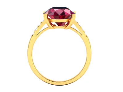 Women Ring  Render 3dm STL OBJ FBX Details 3D print model 318