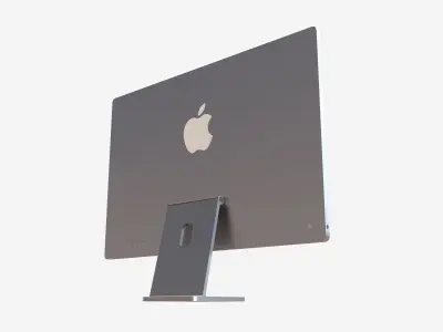 Apple imac 2021 v1 007 Low-poly 3D model