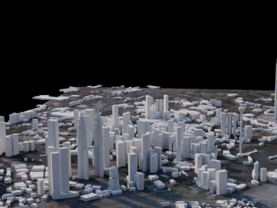 Kuala Lumpur - Malaysia 3D model