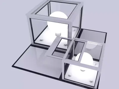 Lamps  Golden Section 3D model