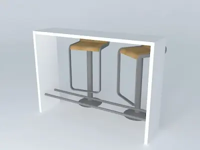 bar chair Free 3D model