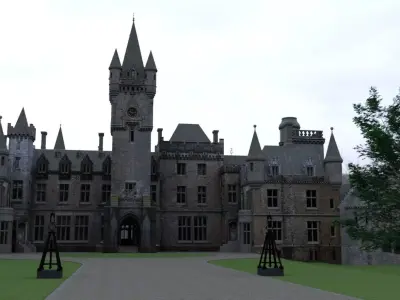 Chateau de Noisy 3D model