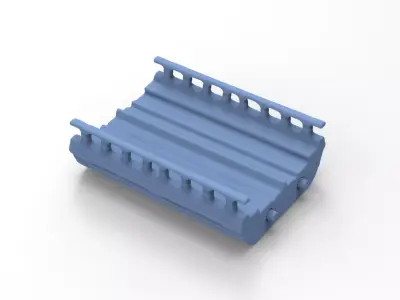 Heman mines track piece 1 3D model