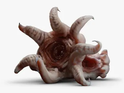Alien Parasite 3DS Max 3D model