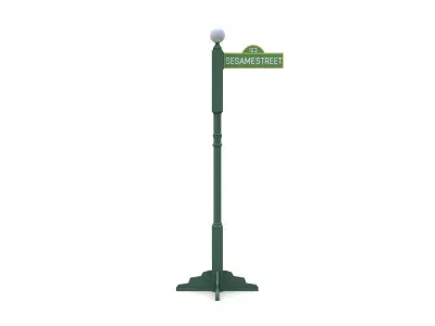 Street Sign 21 3D model