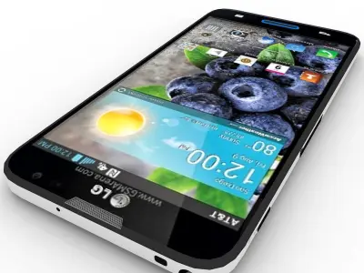 LG Optimus G Pro E985 3D model