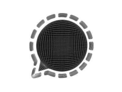 Signal Logo v2 001 Free low-poly 3D model