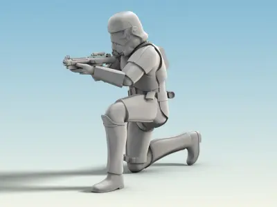Stormtrooper Figure 3D model