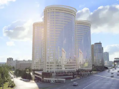 City detailed 3d scene 3D model