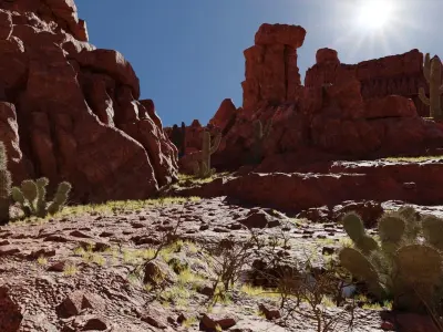 Canyons Scene 3D model