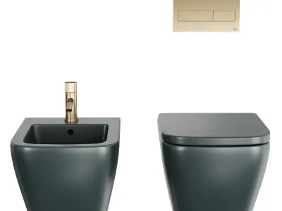 Hatria Bianca Wall-Hung WC 3D model