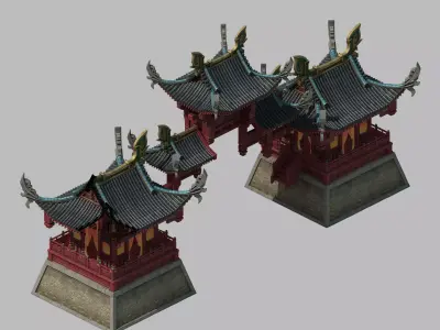 Game Brothel - Arch 2701 3D model purchase
