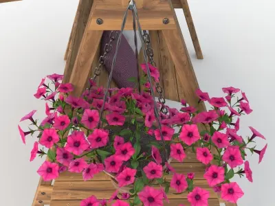 Garden Swing 3D model