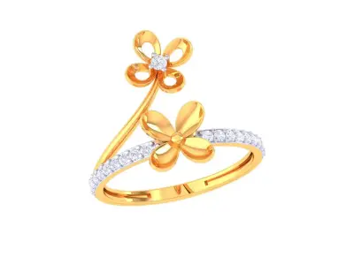 Delicate Ring - 58 3D print model
