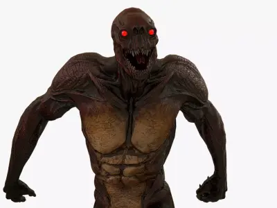 Monster Low-poly 3D model