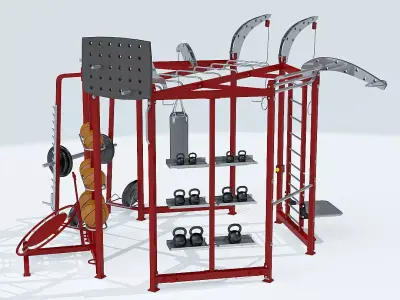 Training Center Machine CT-8100 3D model