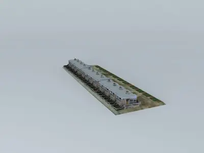 Odd buildings C / Rio Mundo, urbanizacióm Salitre Free 3D model