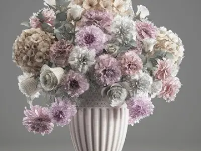  Bouquet of spring flowers 