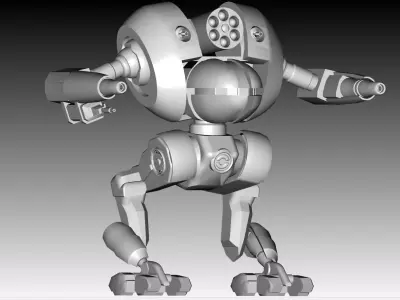 Robot 105 3D print model