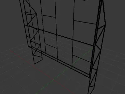 Simple Billboard 3D model