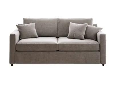 Barrett Track Arm 2 Seater 3D model