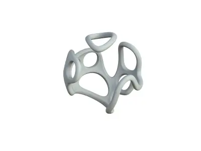 SciFi Cube Object No 41538 Low Poly Shape Texture