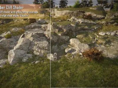 The Toby Foliage Engine Low-poly 3D model