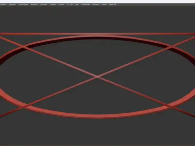 Orion Coffee Table Low-poly 3D model