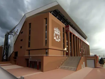 Anfield Stadium 3D model