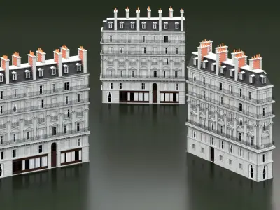  Paris Buildings Collection 