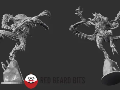 Xenoteras Lurker 3D print model