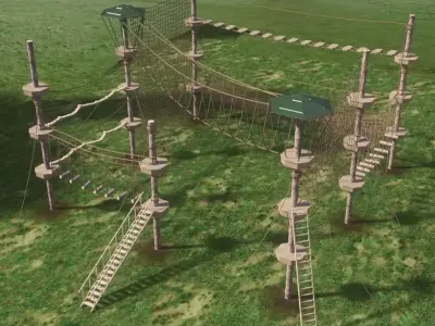 Adventure Park 3D model