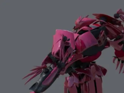 SHINKIRO sci-fi mecha 3D model